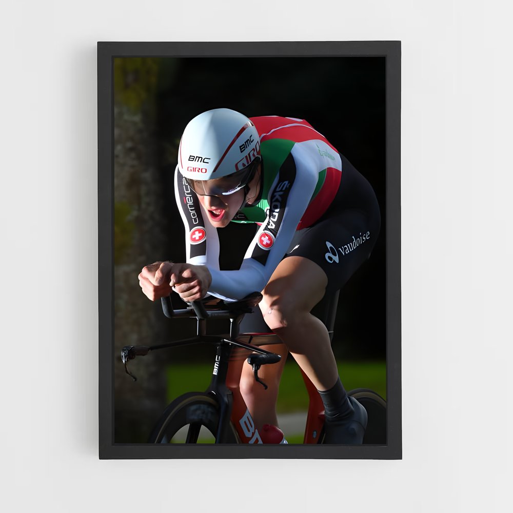 Poster Triathlon Énergique – affiche Cyclisme (vue 2)